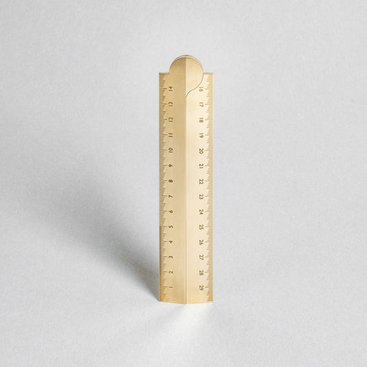 STRIA - Folding Brass Ruler