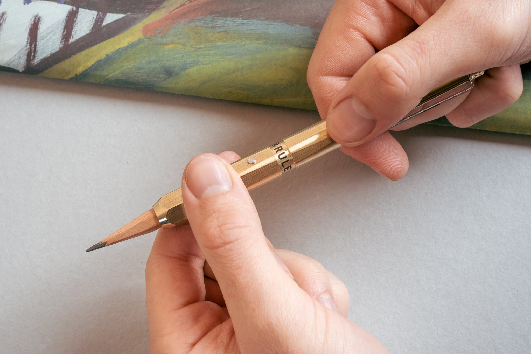 FERRULE - Brass Pencil Holder – Makers Cabinet